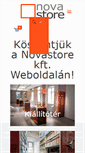 Mobile Screenshot of novastore.hu