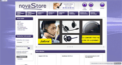 Desktop Screenshot of novastore.fr